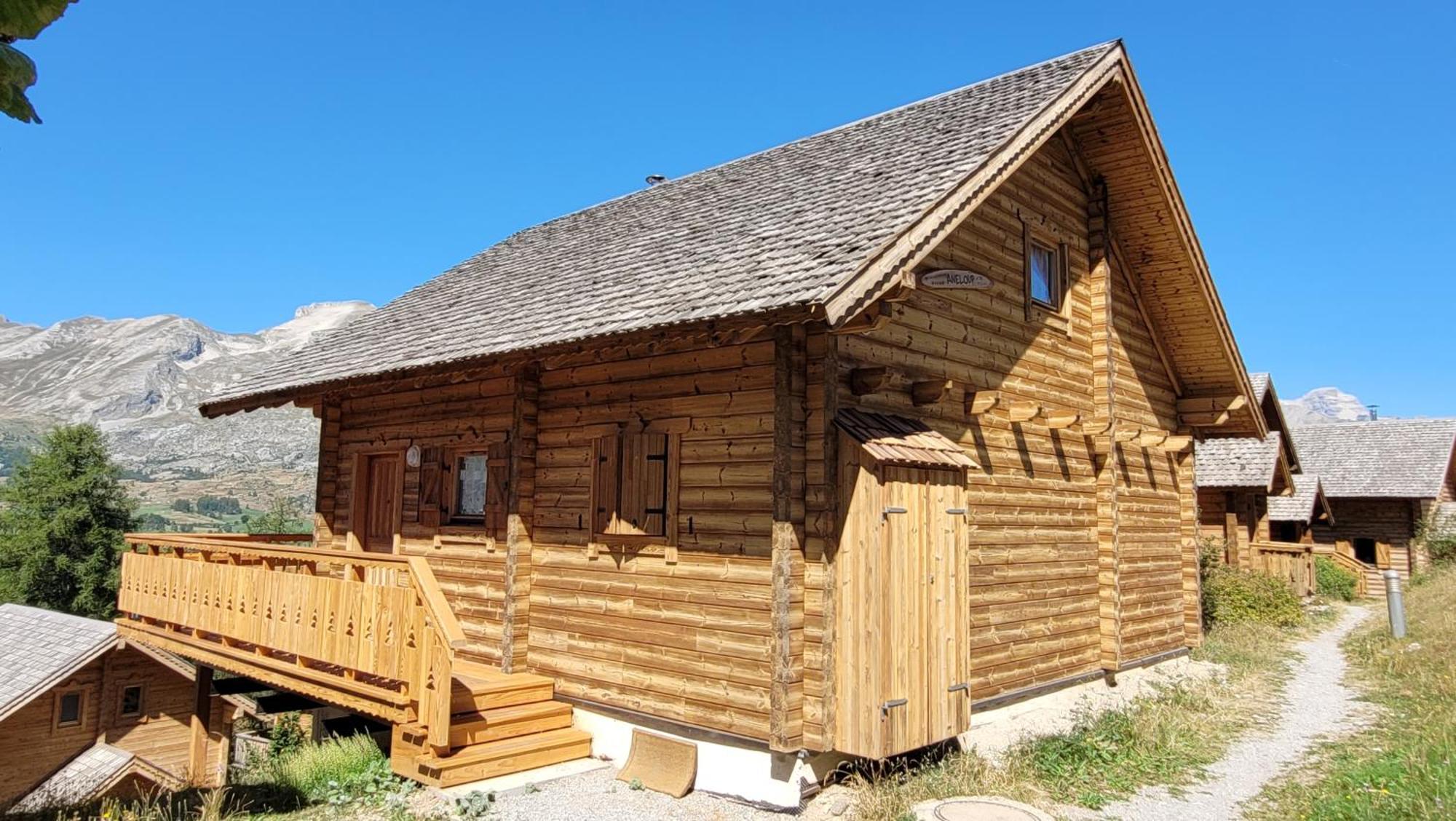 Chalet Aneloup Vue D'Exception A La Joue Du Loup Ле-Деволюї Екстер'єр фото